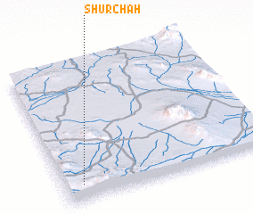 3d view of Shūr Chāh