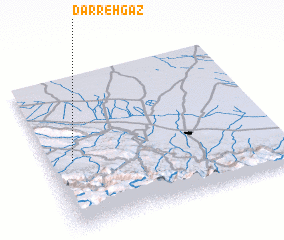 3d view of Darreh Gaz