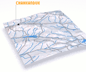 3d view of Chahkandūk