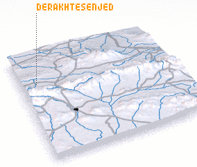 3d view of Derakht-e Senjed