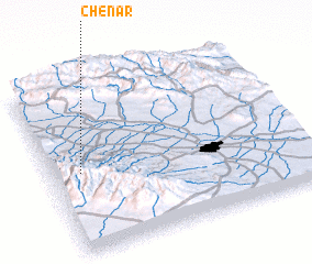 3d view of Chenār