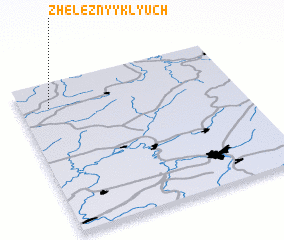 3d view of Zheleznyy Klyuch