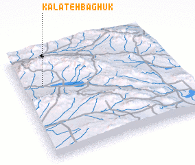 3d view of Kalāteh Bāghuk