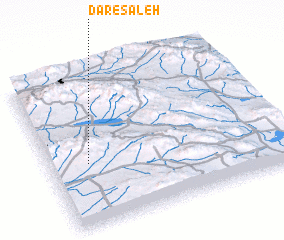 3d view of Dar-e Şāleḩ