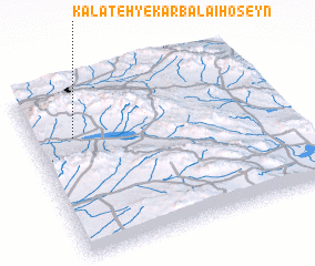 3d view of Kalāteh-ye Karbalāʼī Ḩoseyn