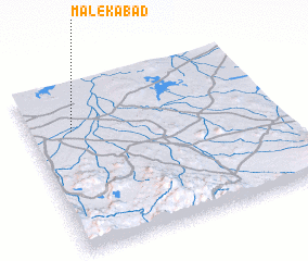 3d view of Malekābād