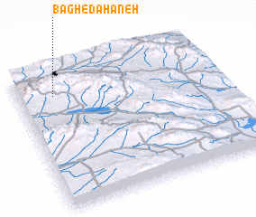 3d view of Bāgh-e Dahaneh