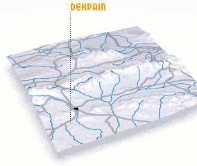 3d view of Deh Pā\