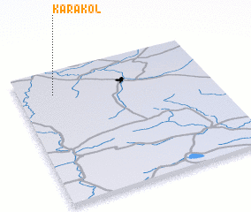 3d view of Karakol\