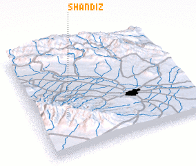 3d view of Shāndīz