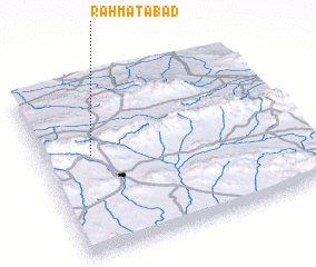 3d view of Raḩmatābād