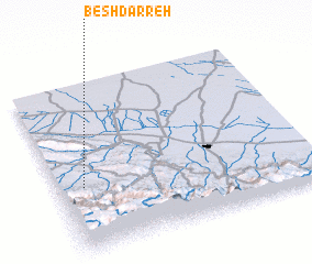 3d view of Besh Darreh