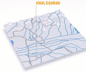 3d view of Khāleqābād