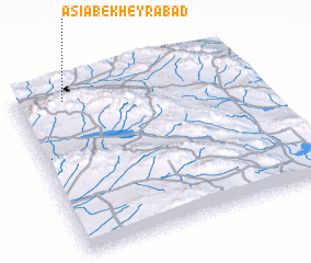 3d view of Āsīāb-e Kheyrābād