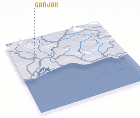 3d view of Ganjak