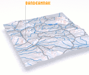 3d view of Band-e Amnak