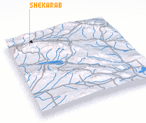 3d view of Shekar Āb