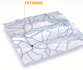 3d view of Fatḩābād