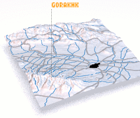 3d view of Gorākhk