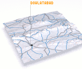 3d view of Dowlatābād