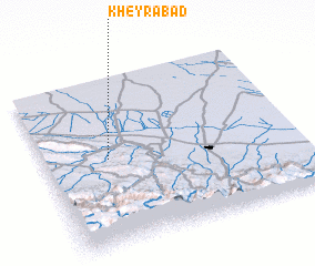 3d view of Kheyrābād