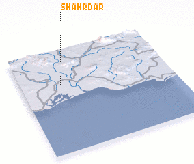 3d view of Shahr Dar