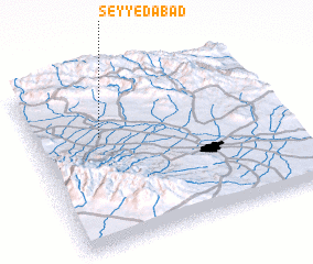 3d view of Seyyedābād