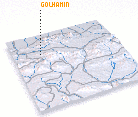 3d view of Gol Hamīn