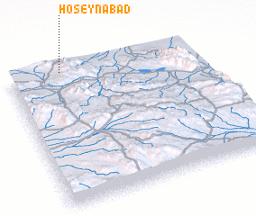 3d view of Ḩoseynābād