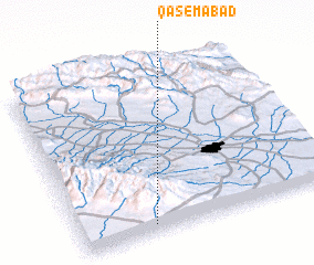 3d view of Qāsemābād