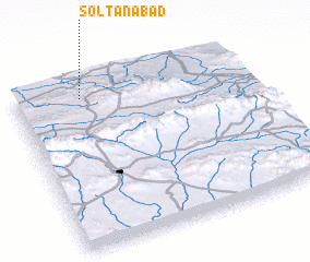 3d view of Solţānābād
