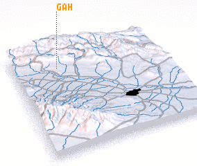 3d view of Gāh