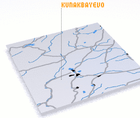 3d view of Kunakbayevo