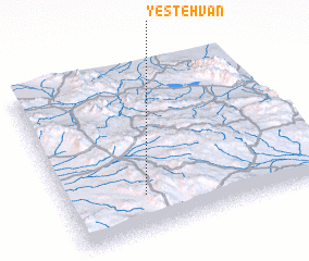 3d view of Yestehvān