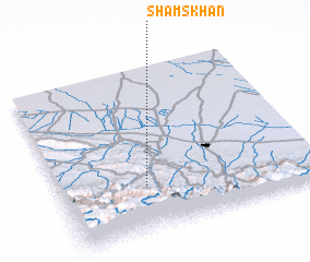 3d view of Shams Khān