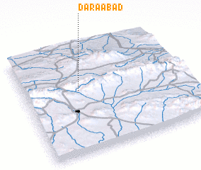 3d view of Dārāābād