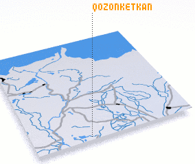 3d view of Qozonketkan