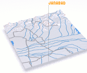 3d view of Jānābād