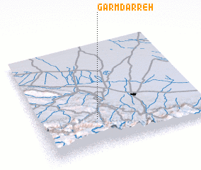 3d view of Garm Darreh