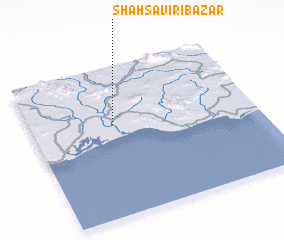 3d view of Shahsavīrī Bāzār