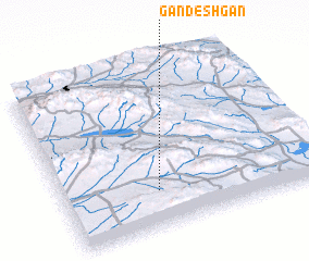 3d view of Gandeshgān