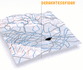 3d view of Derakht-e Sefīdār