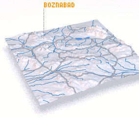 3d view of Boznābād