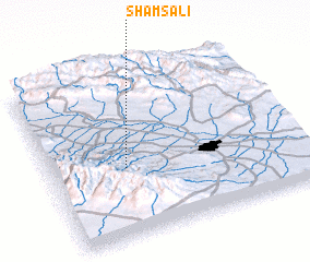 3d view of Shams ‘Alī