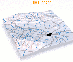 3d view of Bozmargān