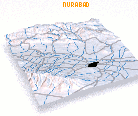 3d view of Nūrābād