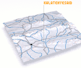 3d view of Kalāteh-ye Sa‘īd