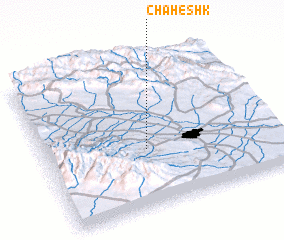 3d view of Chāheshk