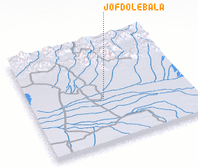 3d view of Jofdol-e Bālā