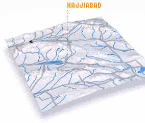 3d view of Ḩājjīābād